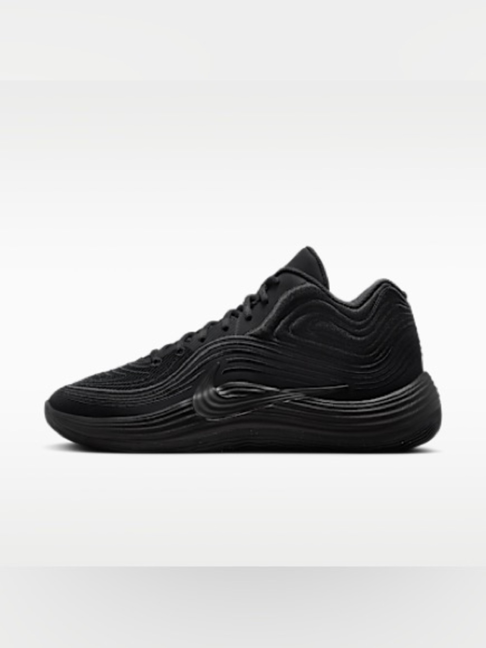 BLACK NIKE PRECISION 8 MID